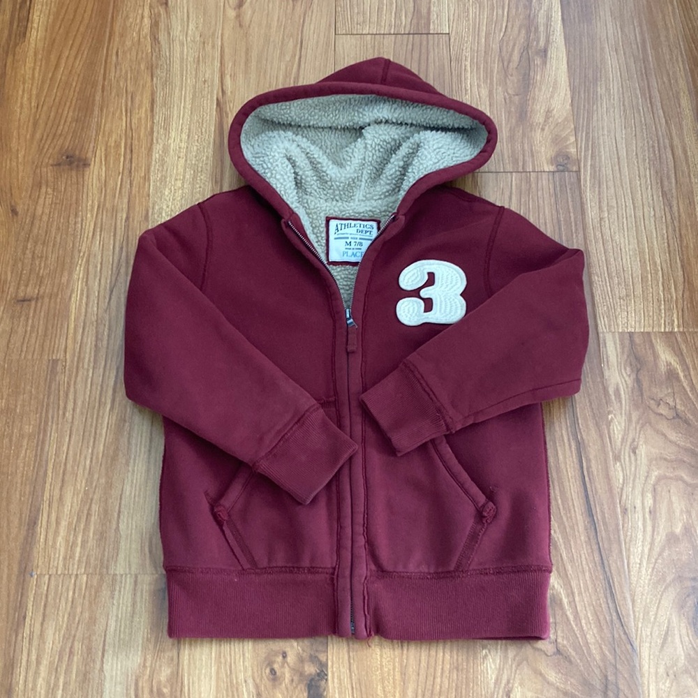 Boys Sherpa lining hoodie